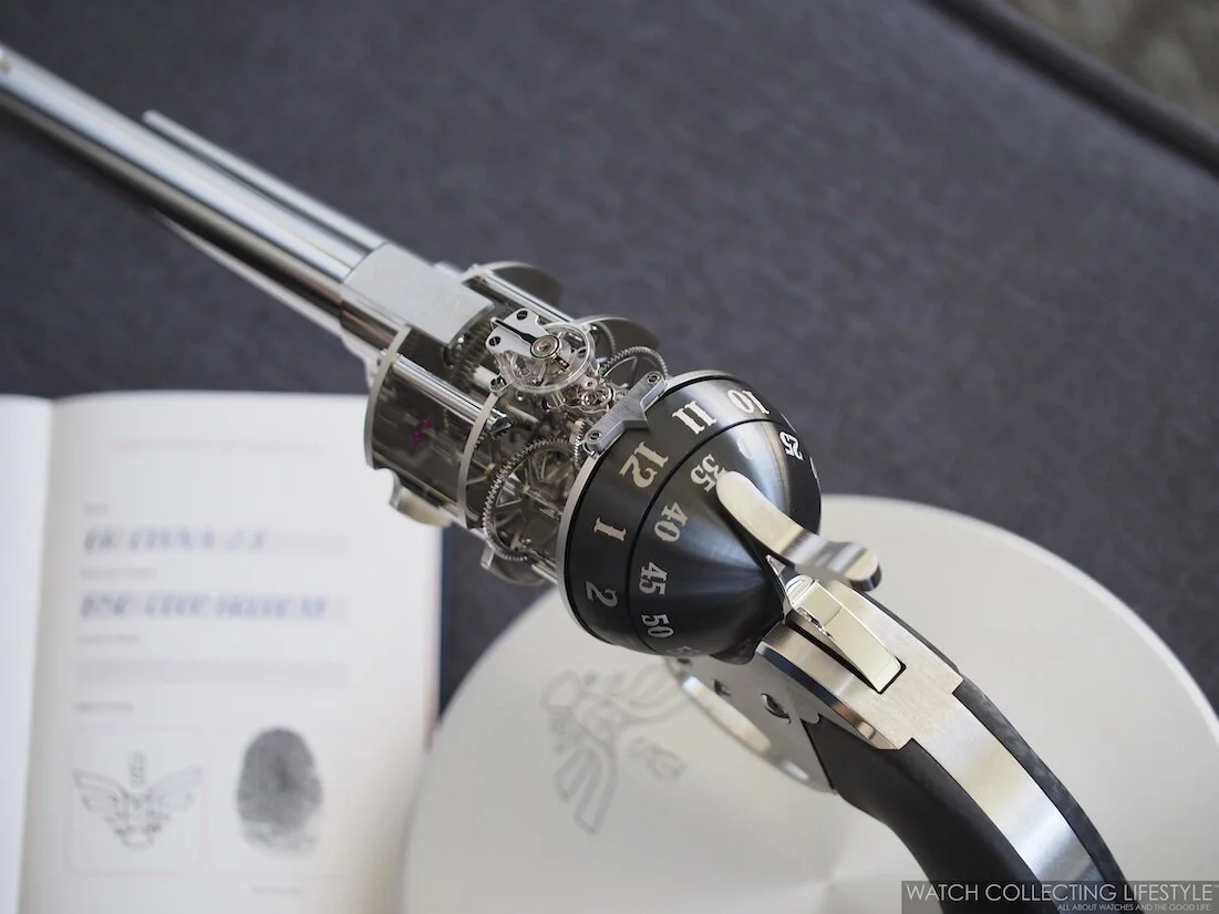 Myday 時計技師、ルスコ/Rusko, Clockmaker foil Insider: L'Epée 1839 'Pancho Villa' Pistol Clock — WATCH
